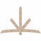 Ekena Millwork Alberta Smooth Timber Gable Bracket, Douglas Fir, 84"W x 56"H x 5 1/2"D x 5 1/2"F, 16/12 Pitch GBW084X56X0606ALB00SDF - alternate 1